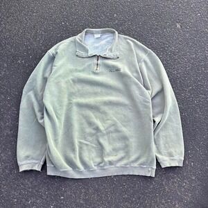 Vintage 90's Made in USA Del Mar Destination Quarter Zip Size XL